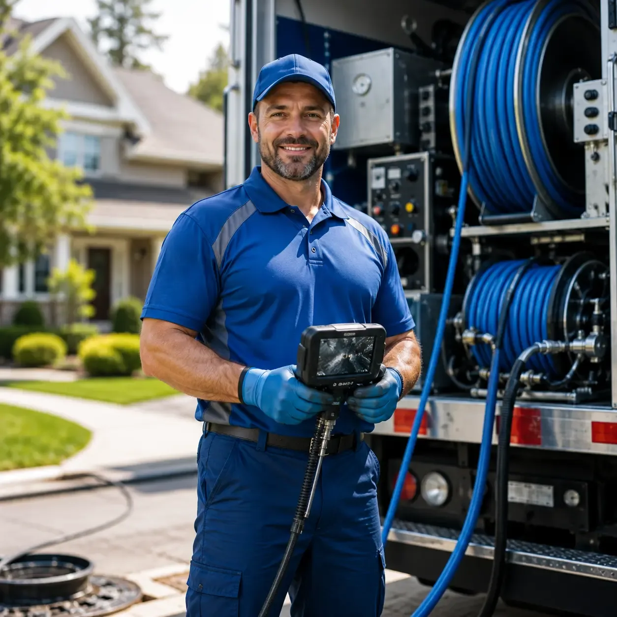Local outdoor drain cleaning specialists in Highland, OH